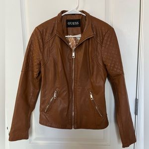 GUESS Vegan Leather Jacket